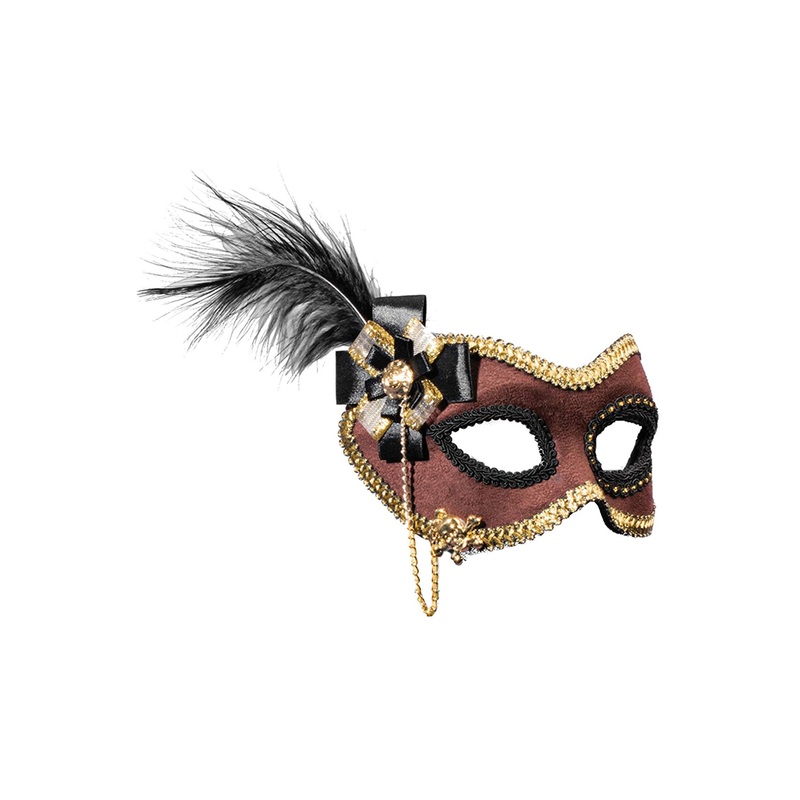 Brown Suede Mask Standard