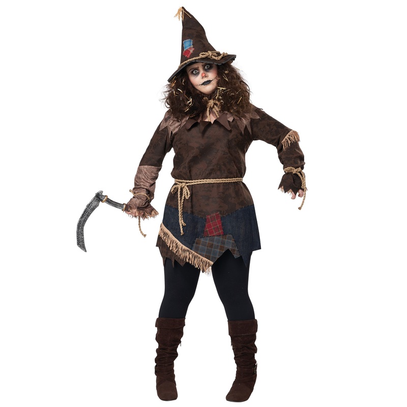 Creepy Scarecrow Plus Size Costume 1XL