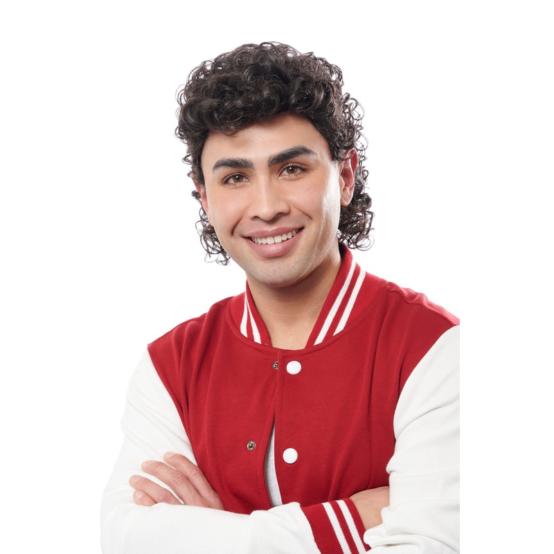 High School Jock Adult Wig Standard