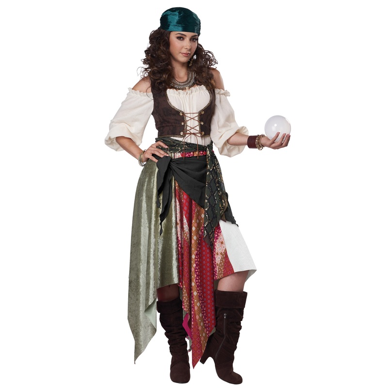 Renaissance Fortune Teller / Pirate Adult Costume X-Small