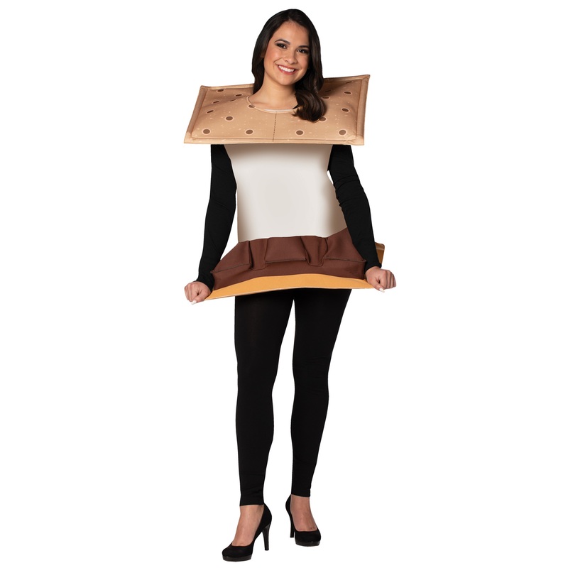 S'Mores Adult Costume One Size