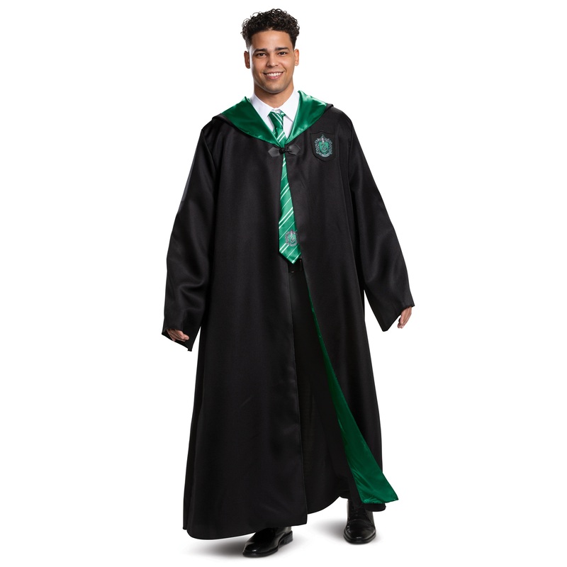 Slytherin Robe Deluxe Tween/Adult Costume Tween X-Large (14-16)
