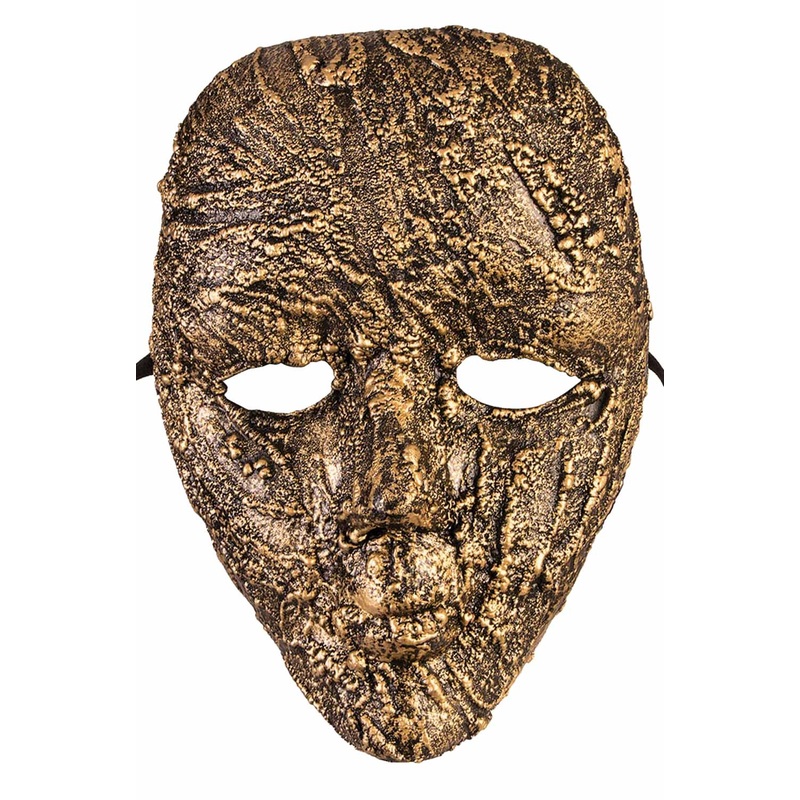 Textured Face Mask (Gold) Standard