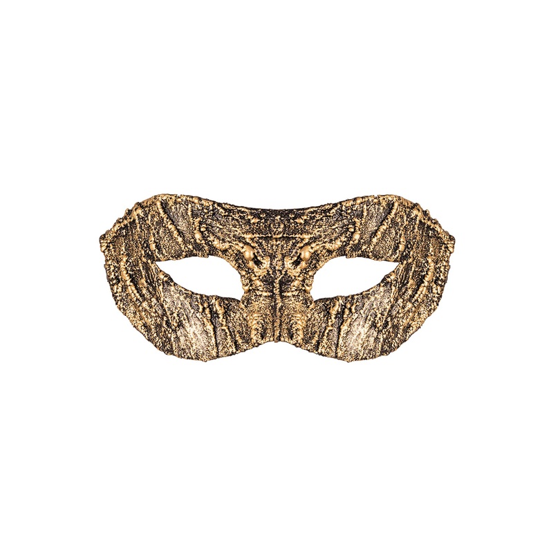 Textured Half Mask (Gold) Standard