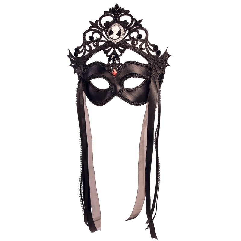 Dark Royalty Masquerade Queen Mask Standard