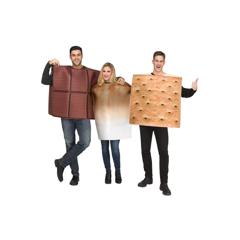 S'mores Adult Costume (Trio) Standard
