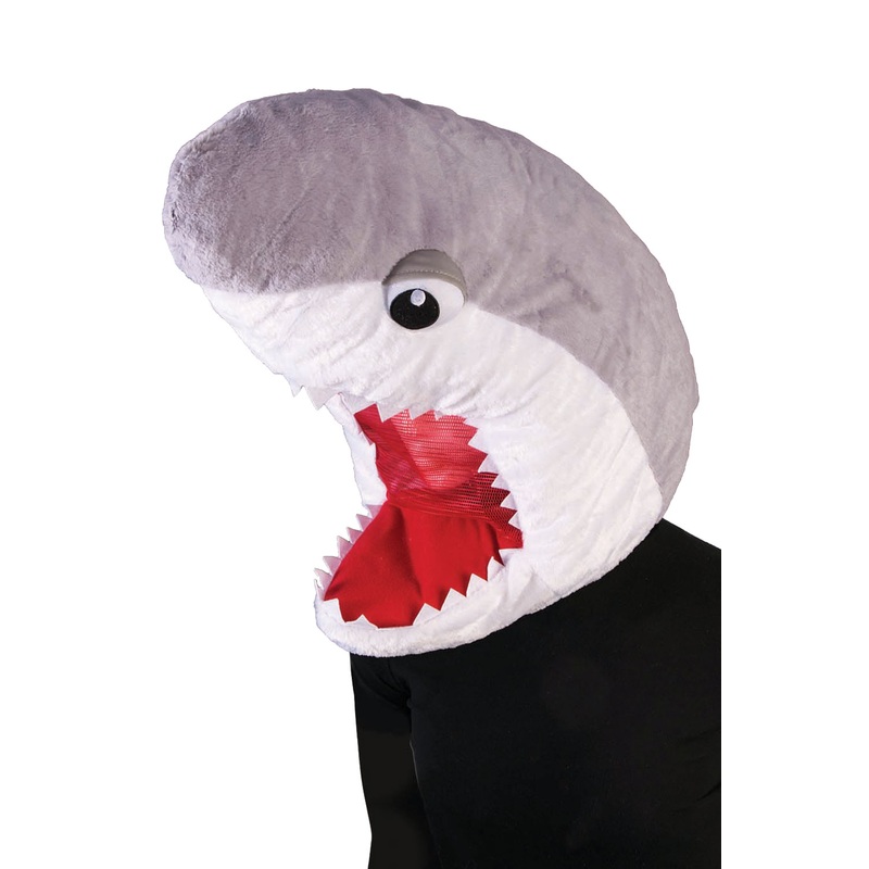 Shark Mascot Mask Standard