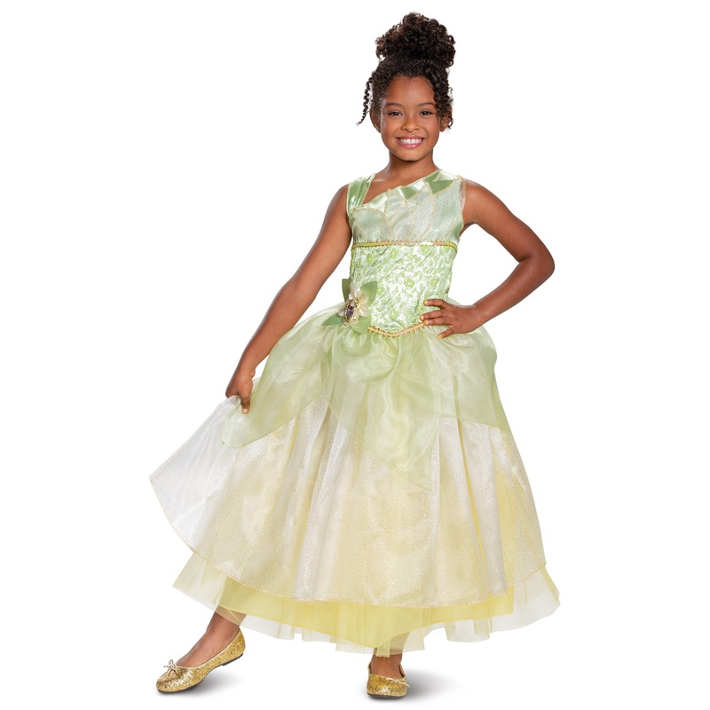 Tiana Deluxe Child Costume X-Small (3T-4T)