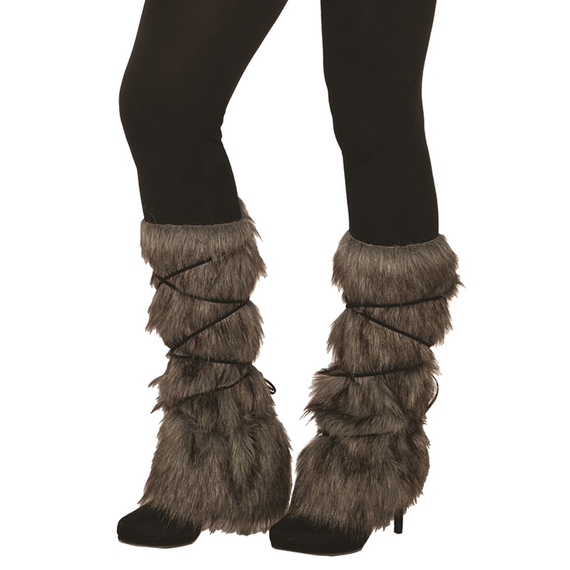Warrior Fur Leg Guards Standard