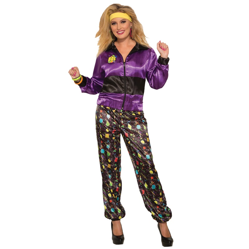 1980's Track Suit Female Adult Costume Standard