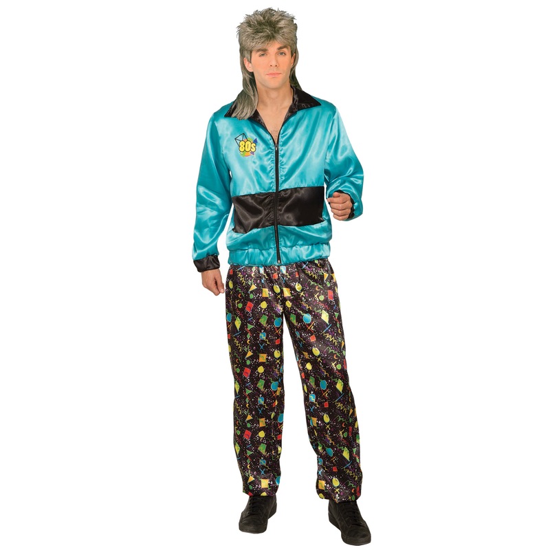 1980's Track Suit Male Adult Costume Standard