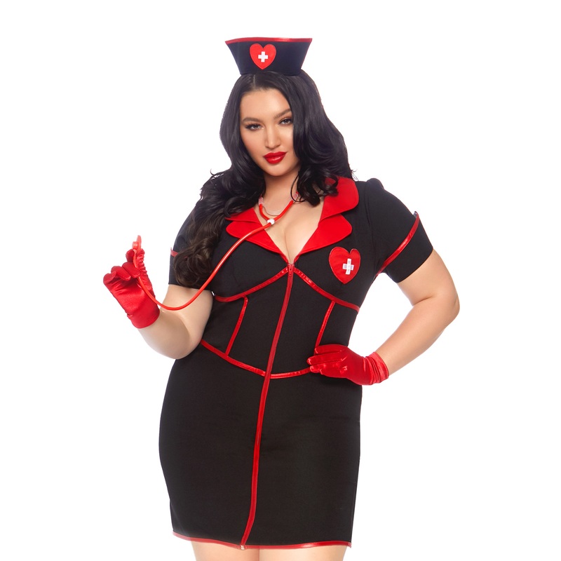 Bedside Babe Plus Size Costume 1X/2X