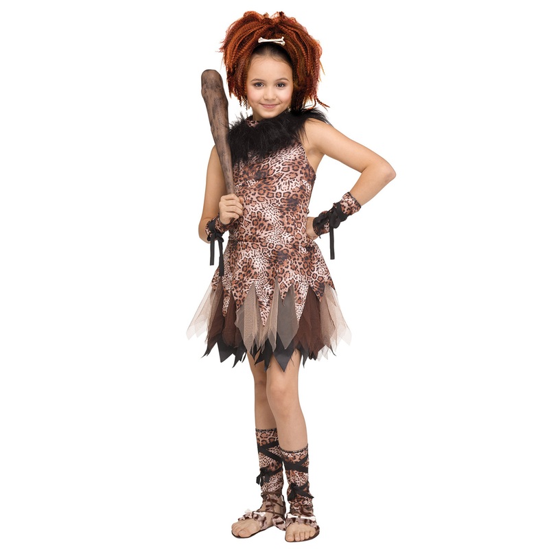 Cave Girl Cutie Child Costume Small