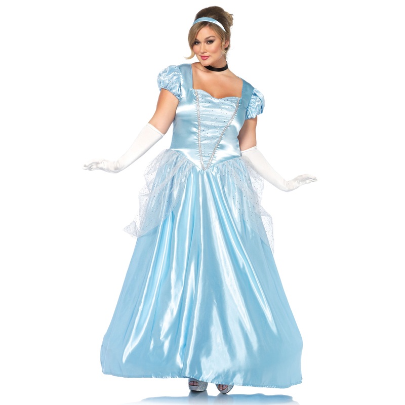 Cinderella Plus Size Costume 1X/2X