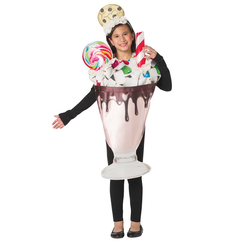 Milkshake Child Costume 7-10