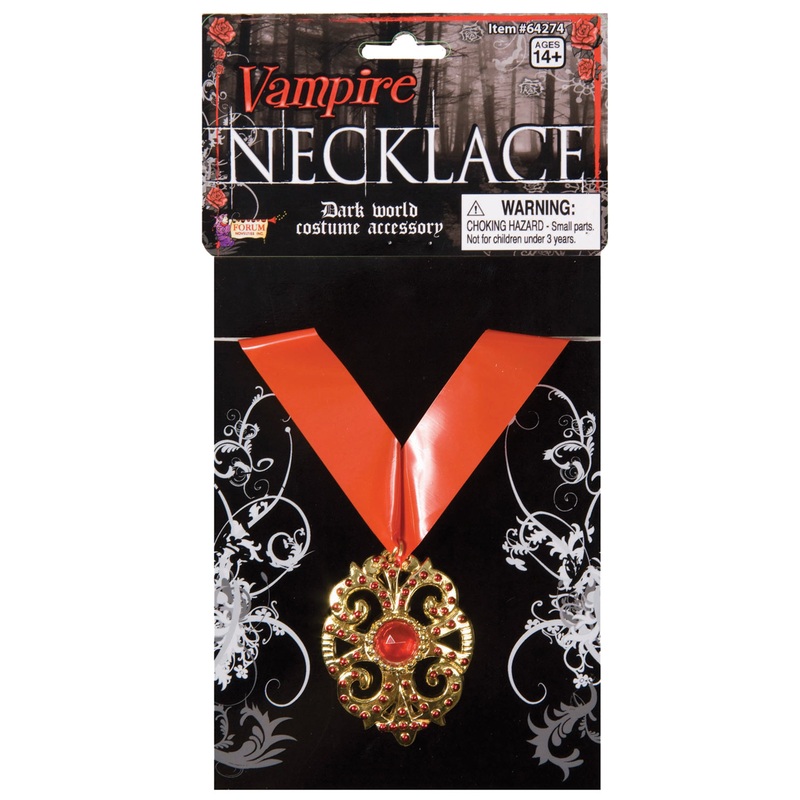 Vampire Medallion Necklace Standard