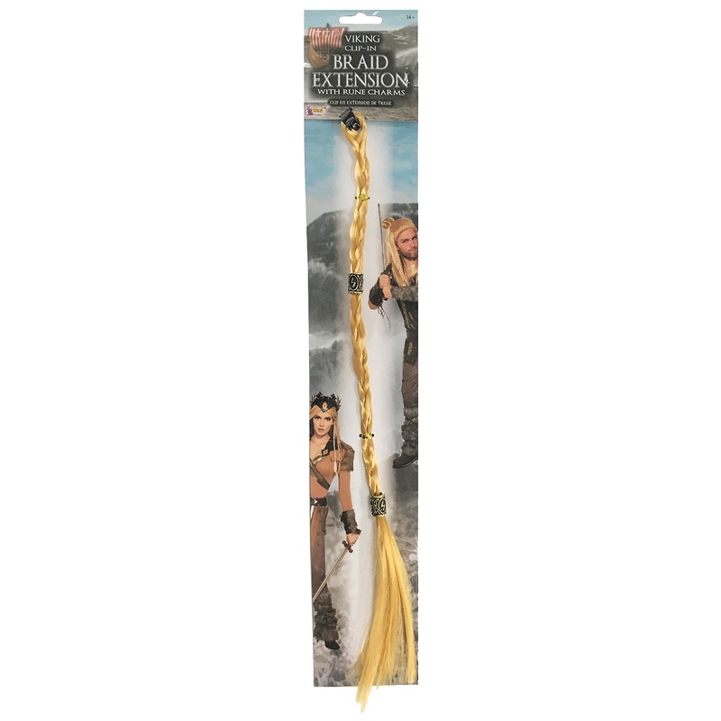 Viking Clip In Braid (Blonde) Standard