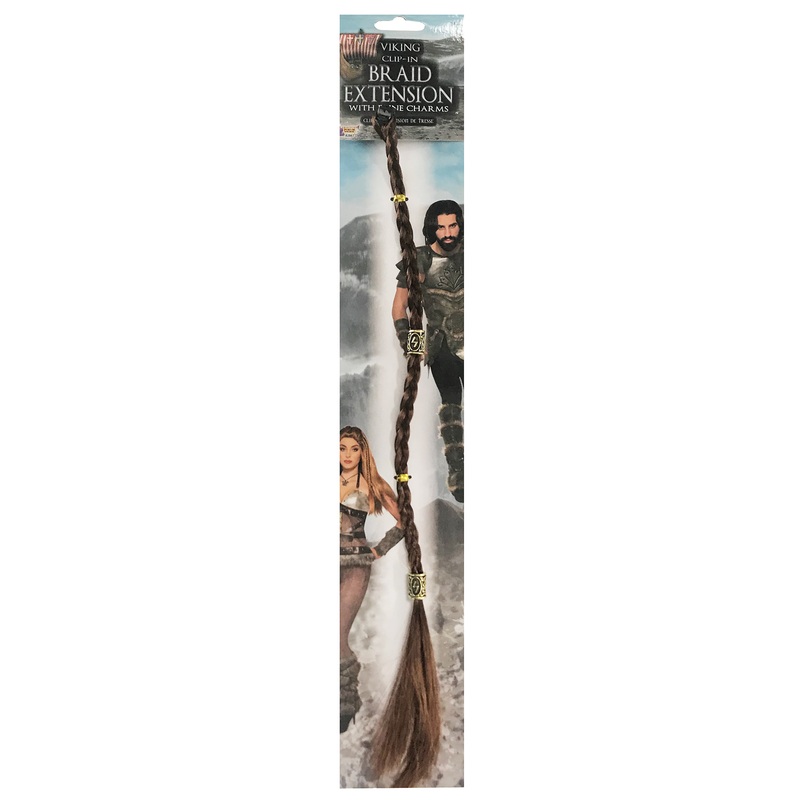 Viking Clip In Braid (Brown) Standard