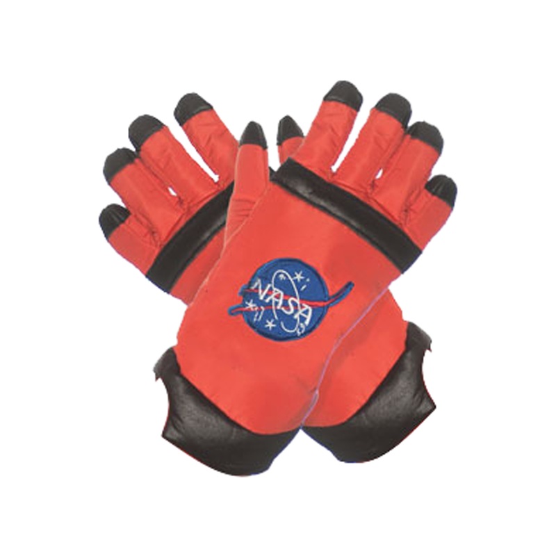 Astronaut Child Gloves (Orange) One Size