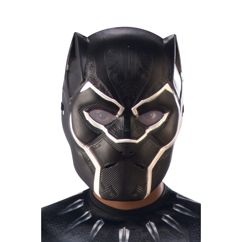 Black Panther 1/2 Mask (Child) Standard