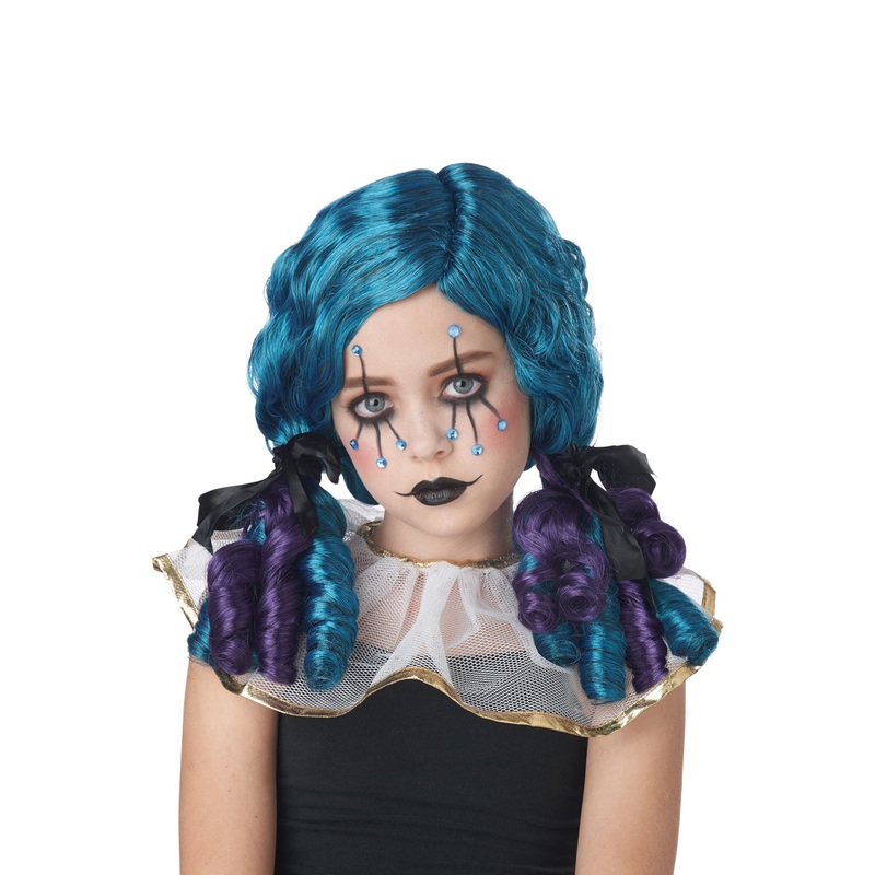 Clowny Kid Curls Child Wig Standard