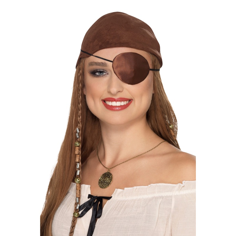 Deluxe Pirate Eyepatch Standard