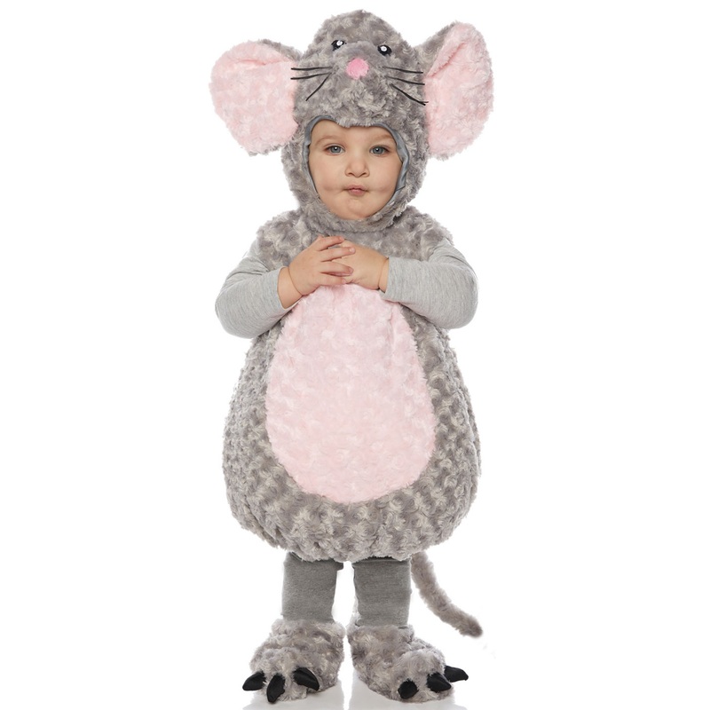 Mouse Belly Baby Toddler Costume Medium