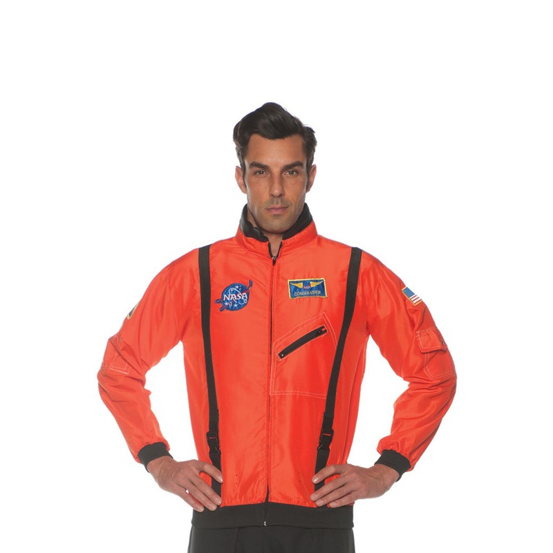 Space Jacket Adult Costume (Orange) Teen