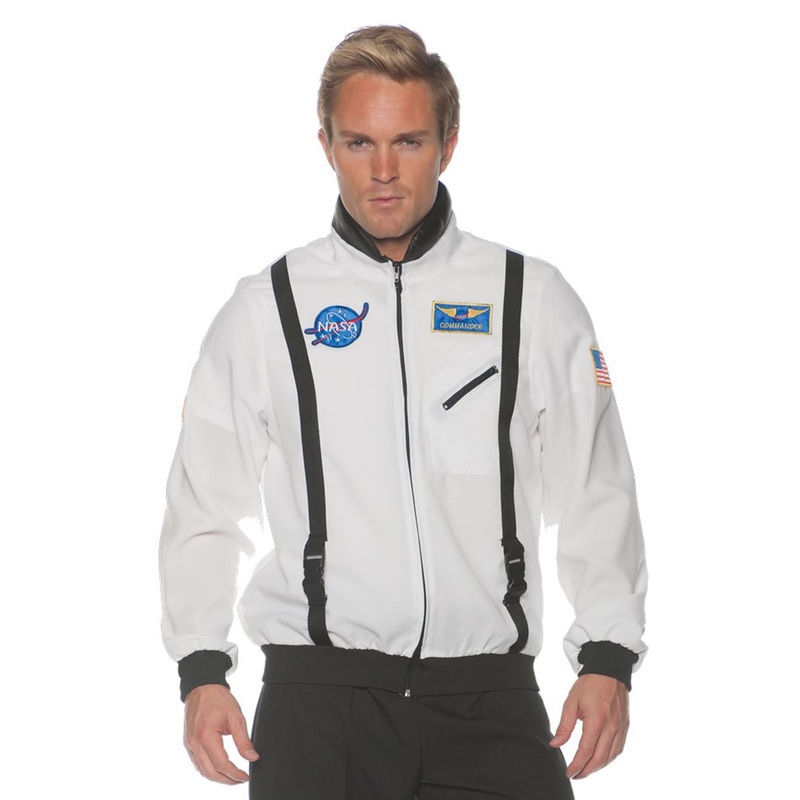 Space Jacket Adult Costume (White) Teen