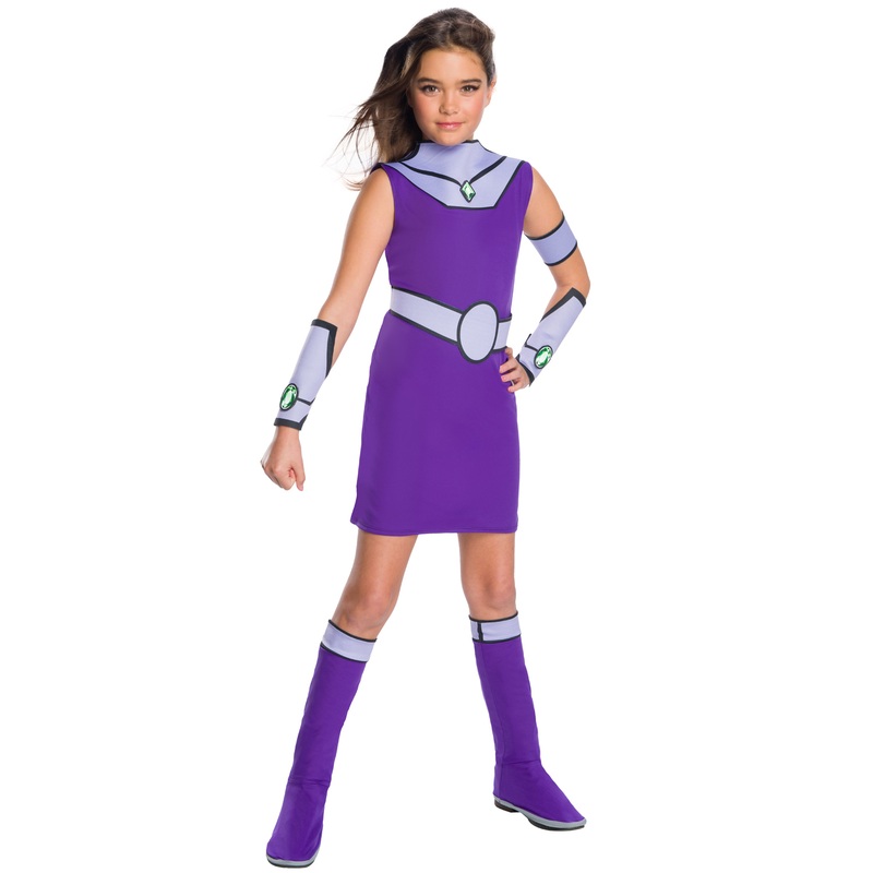 Teen Titans Deluxe Starfire Child Costume Small