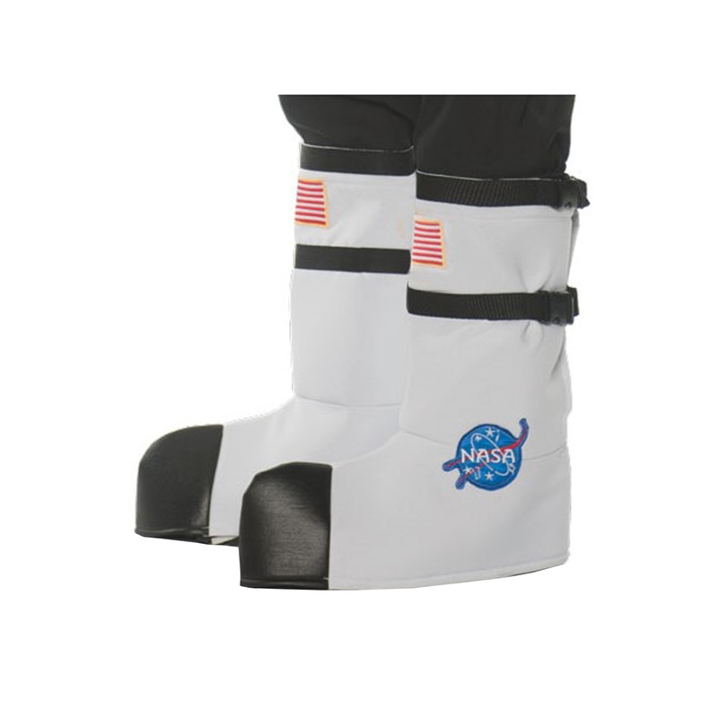 Astronaut Child Boot Tops (White) One Size