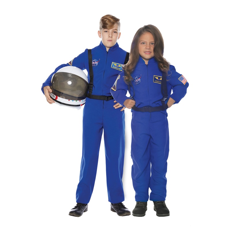 Astronaut Flight Suit Child Costume Small