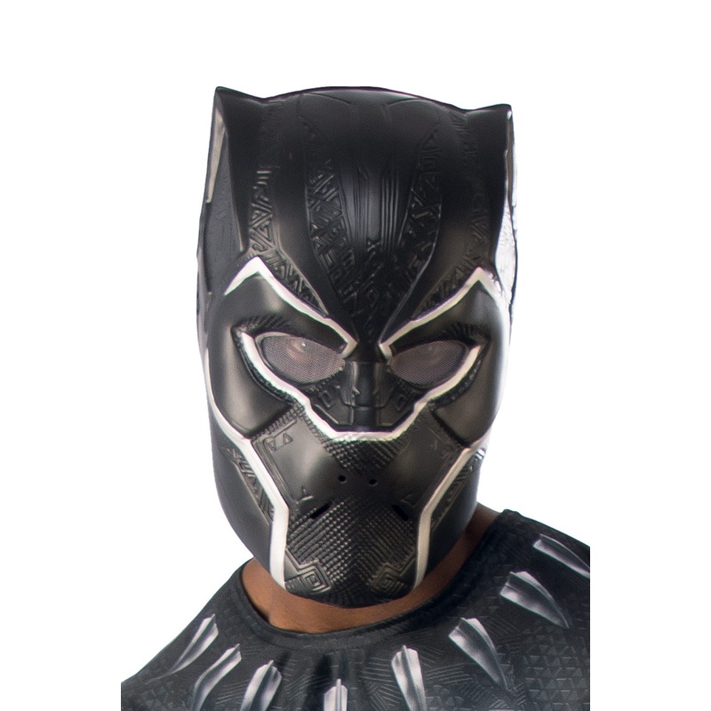Black Panther 1/2 Mask (Adult) Standard