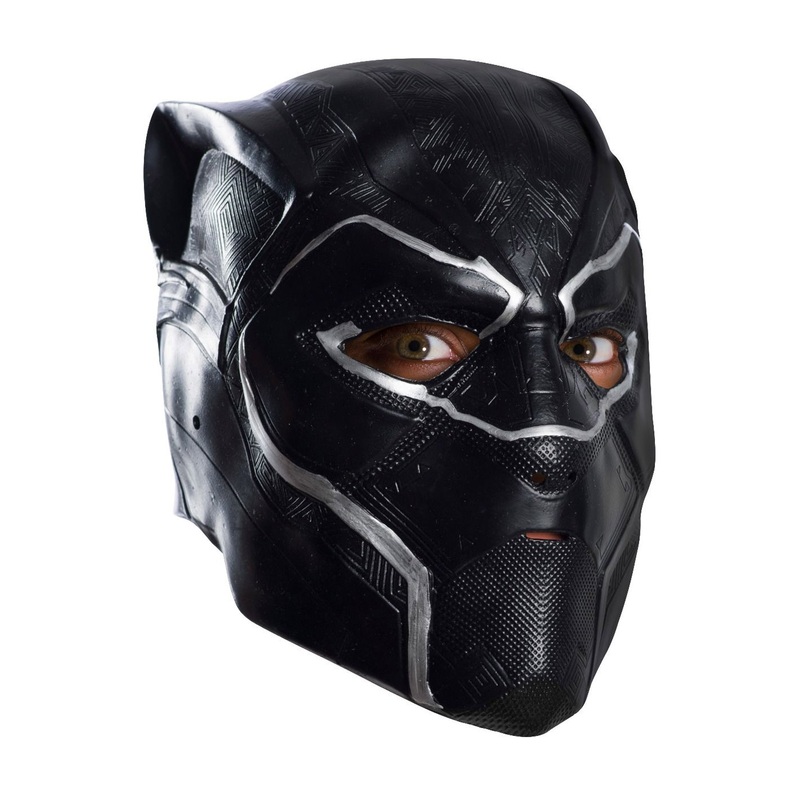 Black Panther 3/4 Vinyl Mask (Adult) Standard