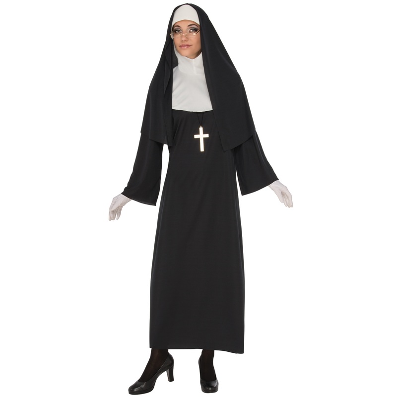 Classic Nun Adult Costume Small