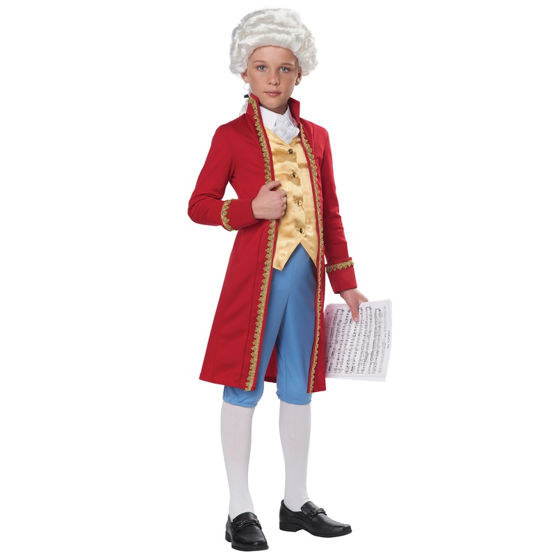 Classical Composer/Amadeus Child Costume Small