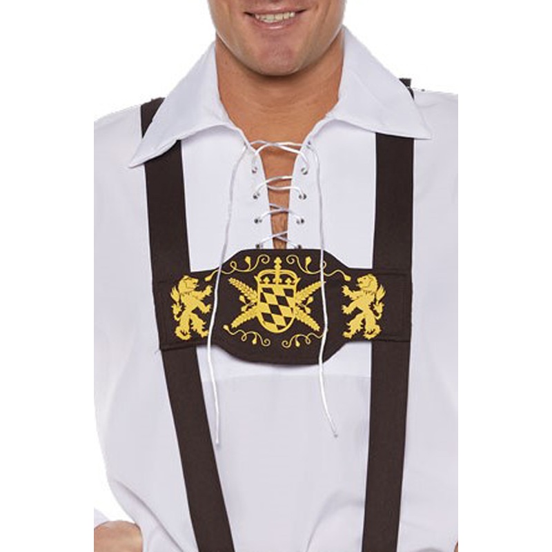 Crest Lederhosen Adult Suspenders One Size