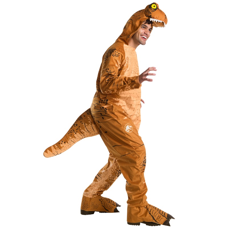 T-Rex Oversized Jumpsuit Adult Costume Standard