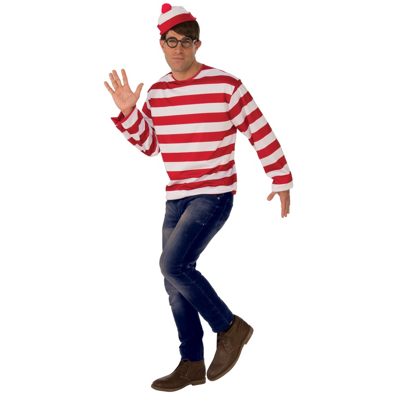 Where's Waldo Adult Costume Standard