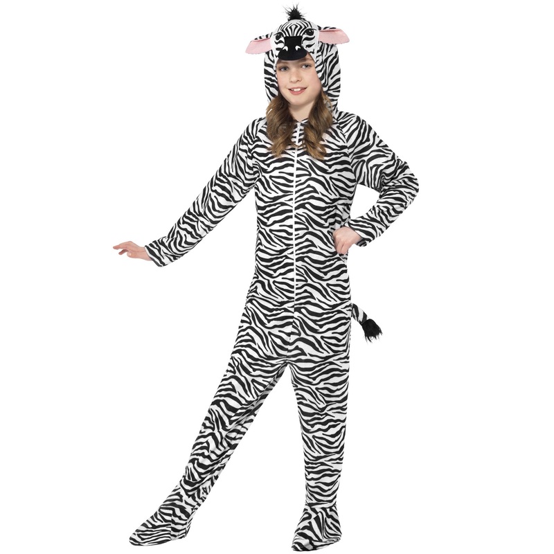Zebra Child Costume Small