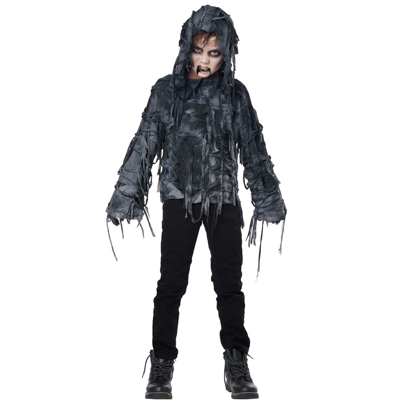Zombie Hoodie Child Costume Medium