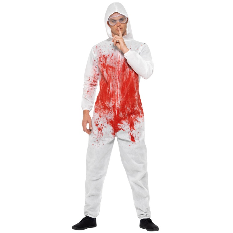 Bloody Forensic Overall Adult Costume Medium