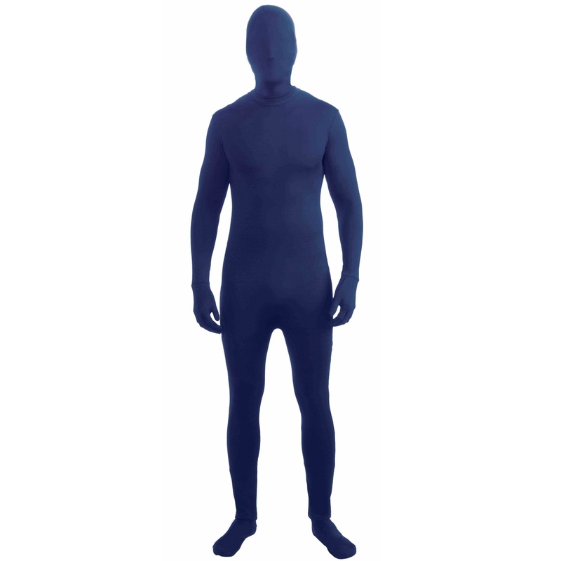 Blue Disappearing Man Adult Costume (Standard) Standard