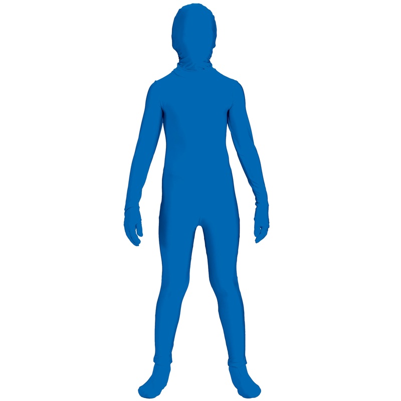 Blue Invisible Suit Teen Costume (Teen) Teen