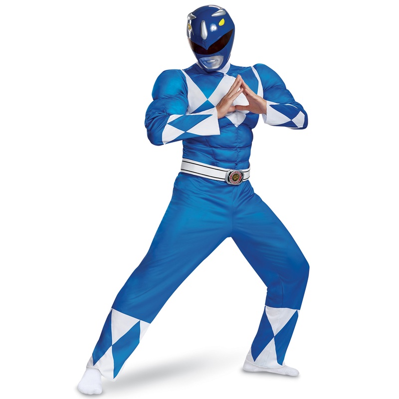Blue Ranger Classic Muscle Adult Costume X-Large (42-46)