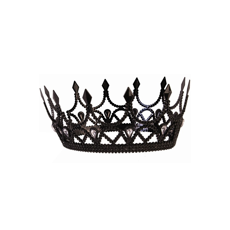 Dark Royalty Black Queen Crown Standard