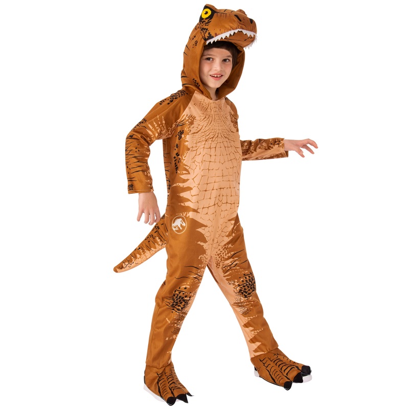 T-Rex Oversized Jumpsuit Child Costume Small