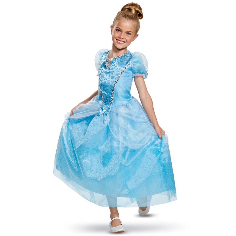 2018 Cinderella Deluxe Child Costume X-Small (3T-4T)