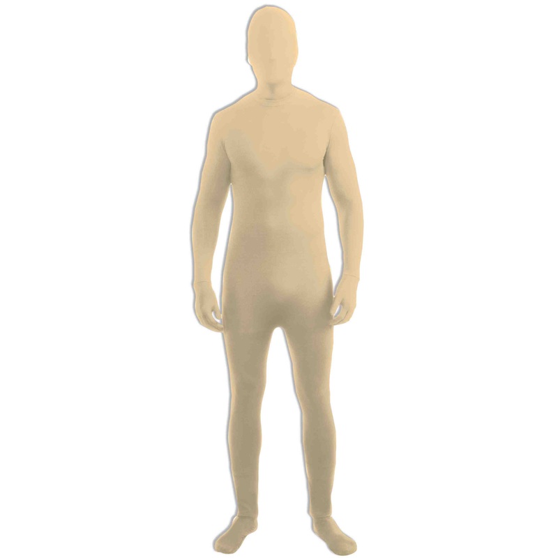 Beige Disappearing Man Adult Costume (Standard) Standard