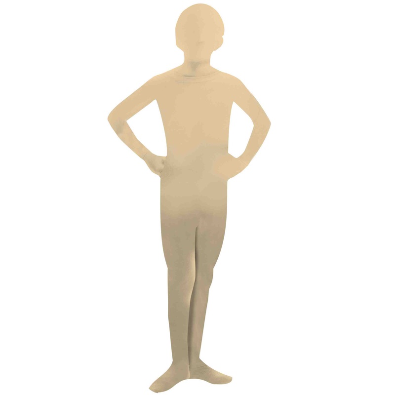 Beige Invisible Suit Child Costume (Large) Large